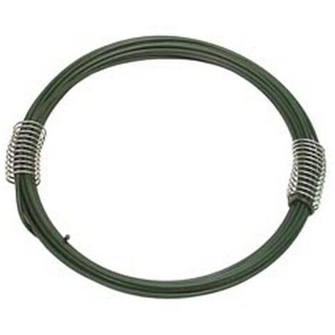 30MS FILO FERRO PLASTIFICATO VERDE - n 4 filo  mm.0,9 mt.40