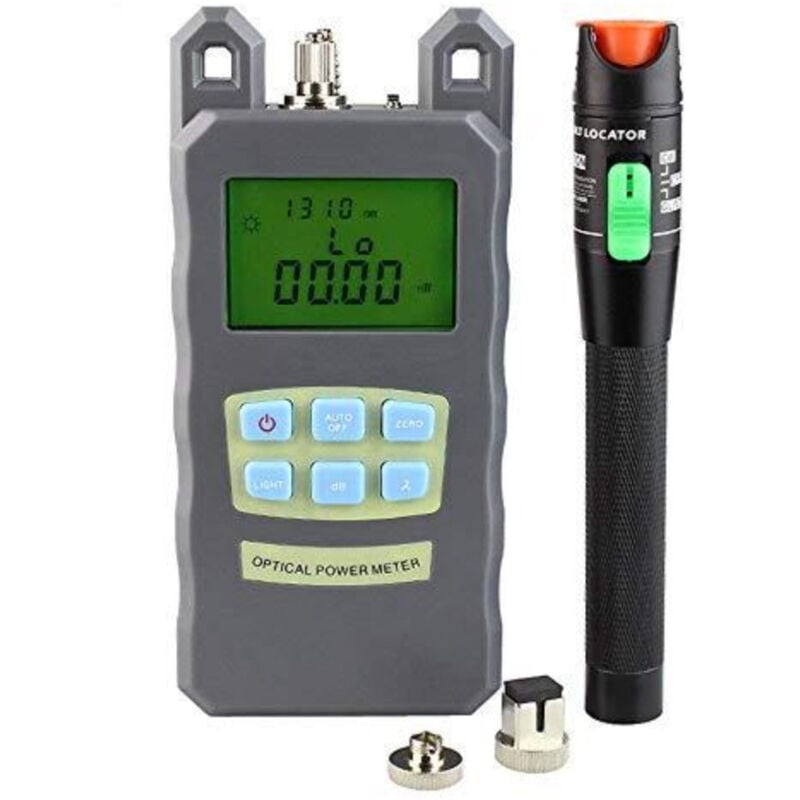 Comely - 30my Stylo optigue fibre Localisateur Wisuel de defaut + Photomètre fibre optique Testeur fibre optique -70dBmà +10dBm