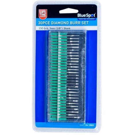 30pc Diamond Rotary Dremel Burr Drill Engraving Bits Set For Plastic Tiles Brick