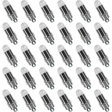 30PCS Ballons LED Lumières Fluorescentes Blanc Chaud pour Lanterne en Papier Décoration Mariage, Fête [Classe énergétique A +]