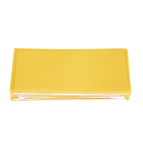 30PCS Bienenzucht Nest Box Foundation Bienenwachs Waben Blätter Imker Werkzeuge