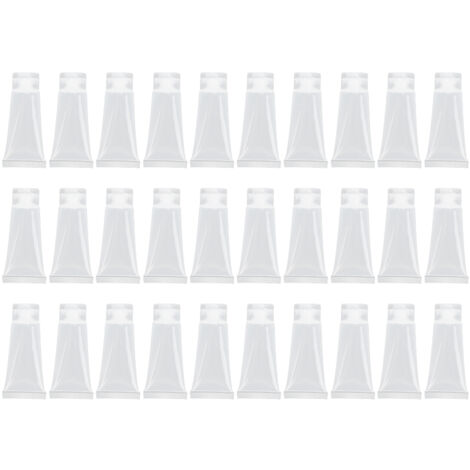 30pcs Empty Cosmetic Bottle Portable Lightweight Lotion Shampoo Squeeze Bottle for Travel