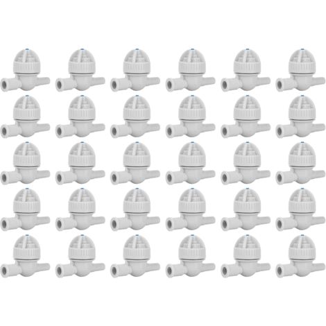 30Pcs Garden Drip Irrigation Detachable AntiDrip Device Tool for Greenhouse Cooling Atomization