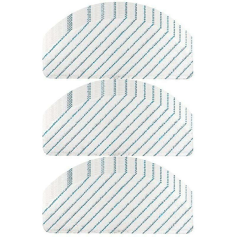 30pcs Mop Cloths Pads For Ecovacs Deebot T10 / T10 Turbo / X1 Turbo Vacuum Cleaner Strong Mop Pads