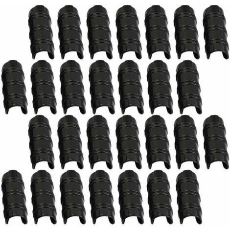 30pcs Serre Clips  - 32mm - Pour la Fixation des Housses au Jardin Serres, des Films, des Plantes