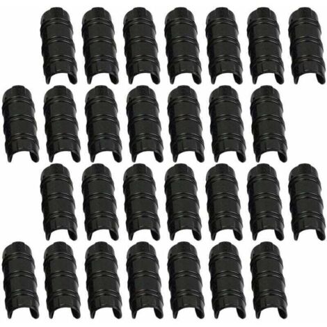 30pcs Serre Clips - 32mm - Pour la Fixation des Housses au Jardin Serres, des Films, des Plantes