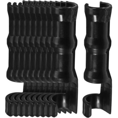 30pièces Clips De Fixation Pour Serre Plastique Pinces Coupe-vent Pour Film De Serre Clips De Jardin Résistants