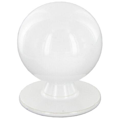 30PZ CAFIM POMOLO ART. 2172 BIANCO MISURA B DIAMETRO 25MM