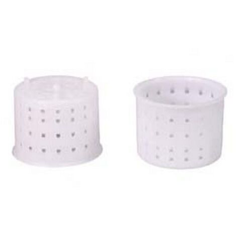 30PZ FORMA MONODOSE FORMAGGIO CACIOTTA GR.80 superiore cm5,7 inferiore