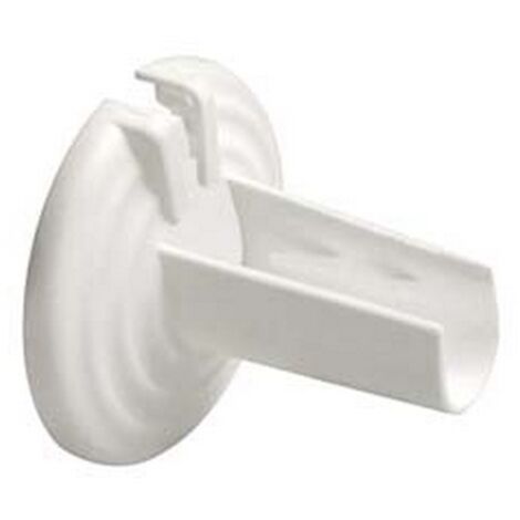 30PZ ROSETTA UNIVERSALE APRIBILE IN PLASTICA COPRITUBO -  mm.10-18