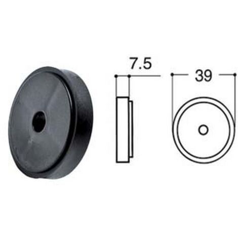 30PZ SPESSORE PER FERMAPERSIANE IN NYLON "GRILLO" - mm.7,5