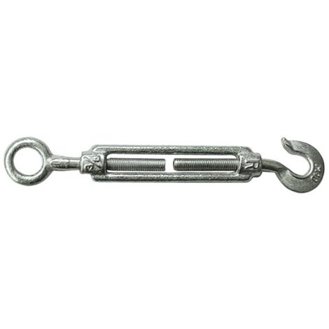 30PZ TENDITORE A OCCHIO E GANCIO PER FUNI  mm. 8 (5/16)