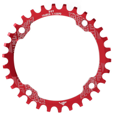 30T 104BCD Kettenblatt aus Aluminiumlegierung für Mountainbikes - Singlespeed-Kurbelzubehör