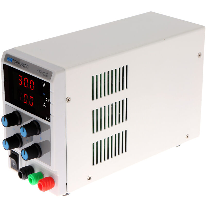0-30V 0-10A Mini Digital geregeltes DC-Netzteil Einstellbare Ausgangsspannung Strom STP3010 EU-Stecker,EU-Stecker