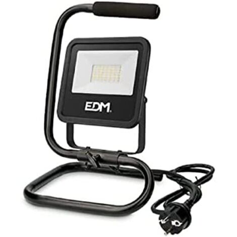 30w 2370lm 4000k tageslicht schwarz serie edm led-scheinwerfer mit stand 30w 2370lm 4000k tageslicht edm