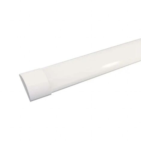 30W LED PLASTICA PLAFONIERA 120CM FAST CONNECT & CABLE 155 LM/W 3000K                                    - Luce CALDA