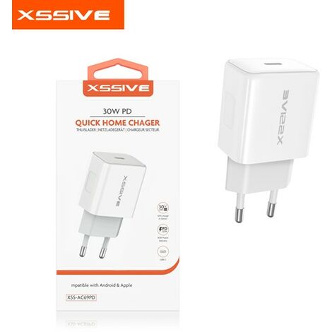 30W PD Schnellladegerät 50% Charge in 30 min
