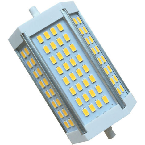 30W R7s Dimmable 118MM ampoule led J118 projecteur Lumière du jour 4000K double extrémité 3000lm équivaut à 300W ampoule halogène pour maison, salon, balcon, bureau, hôtel, restaurant，220V (1pcs) [Cla