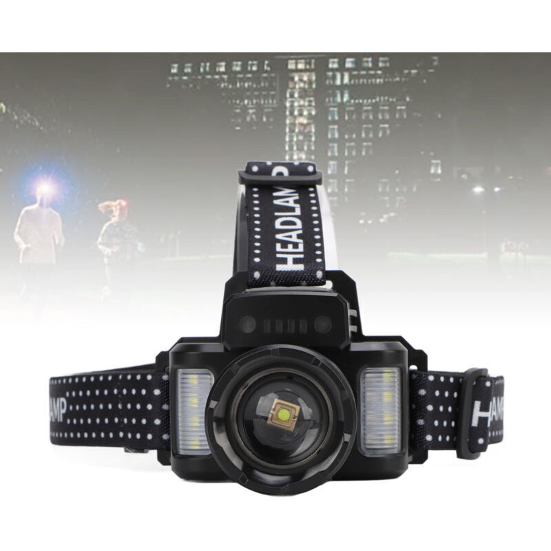 Image of 30W rechargeable and water-resistant LED headlamp,&hellip;