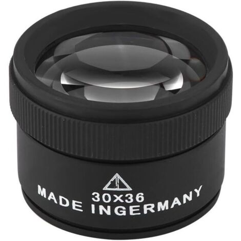 30X36 Loupe de Bijoux Professionnelle Lentille Loupes Oculaire Bijoutier Outil d’Inspection pour Timbre et Pièces ou Collection