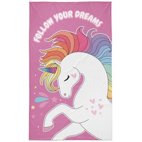 30x50 Einhorn Kindergarten Handtuch 100% Baumwolle
