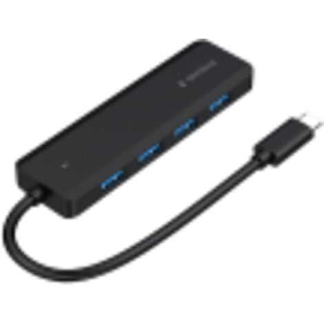 3.1 (Gen 1) hub de 4 puertos USB , integrado en el cable de USB