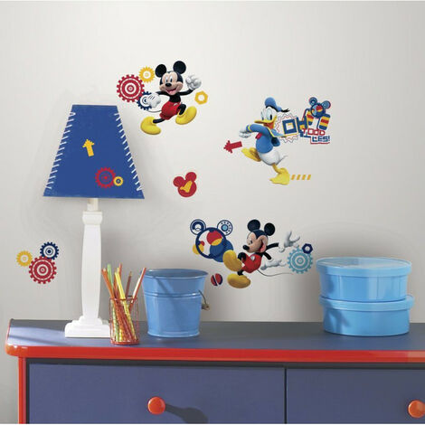 31 Stickers Mickey et ses amis ClubHouse Disney - Multicolor