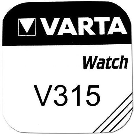 315 Pile bouton à l'oxyde d'argent VARTA SR716SW