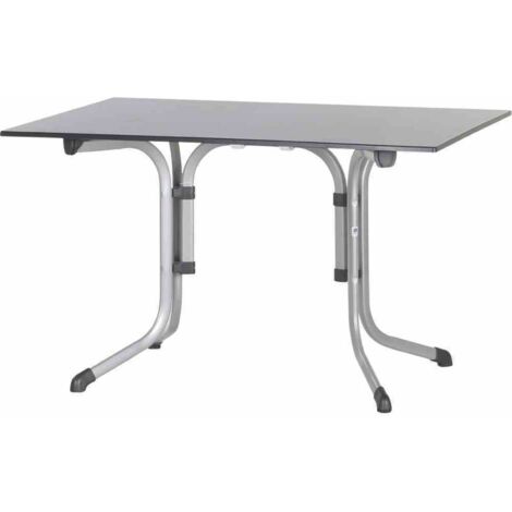 3160-50 Bouelvard-Klapptisch vivodur, 120x80 cm graphit Stahlgestell