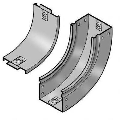 31Amc100Z Curva en ascenso de 90° 100X75 mm Z P31