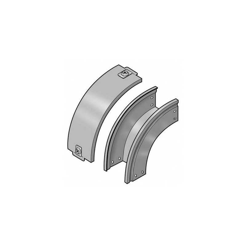 31Apc100Z Coude descendant 90° 100X75 mm z P31