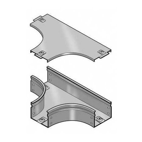 31Asc100Z Derivazione Piana a T" 100X75 mm Z P31