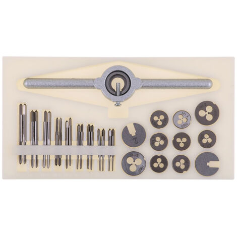 31PC Hahn & Teller Mini Set，Gewindeschneid-Satz