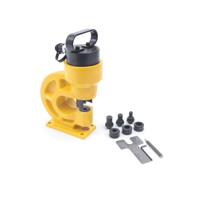 Gojoy - 31T Perforatrice hydraulique pour tôle Kit de perforation hydraulique Casse-trous hydraulique Unité hydraulique Perforatrice en métal cuivre