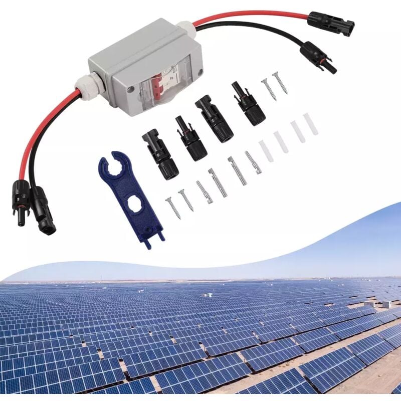 Senderpick - 32 Ampères 12V-400V dc Sectionneur de module solaire Disjoncteur miniature