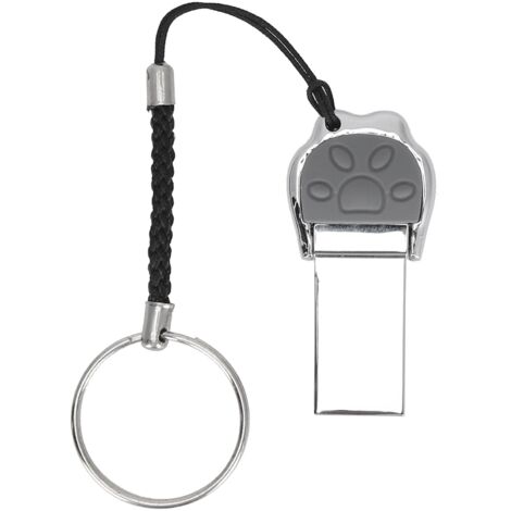 32 GB Mini-USB-3.0-Stick (Typ C) für Computer, Smartphone und Tablet – Katzenkrallen-Design mit Kopfhöreranschluss