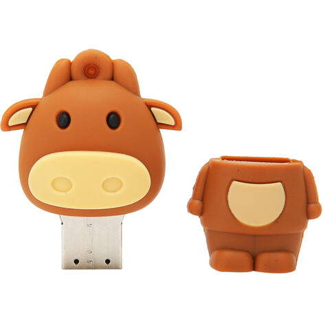 32 GB tragbarer USB-Stick im Cartoon-Design für Computer, Laptop, Tablet und Fernseher