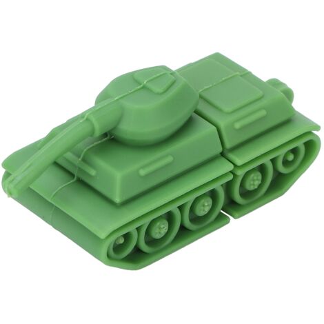 32 GB USB-2.0-Stick in Panzerform mit Cartoon-Motiv für Datenspeicherung und -übertragung auf PC/Tablet