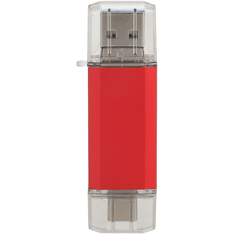 32 GB USB-3.0-Stick aus roter Aluminiumlegierung – Schneller und portabler Speicher