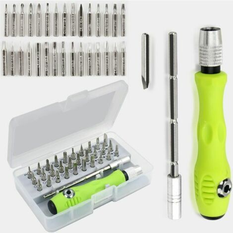 32 in 1 Magnetic Ratchet Screwdriver Set with 32 Screwdriver Bits Multifunction Screwdriver Multifunction Repair Tool Versailles
