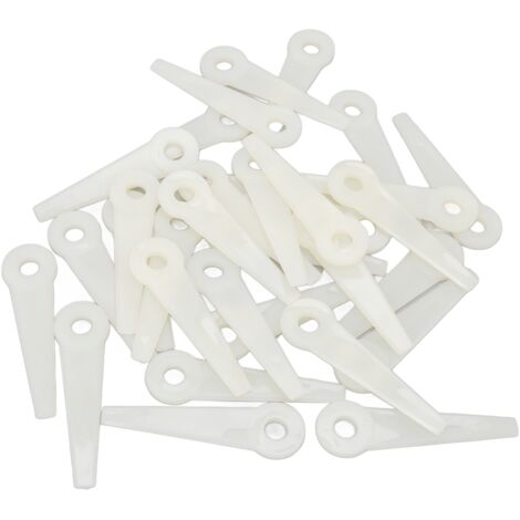 32 lames en plastique pour tondeuse, remplacement de lame pour tête de coupe, accessoires débroussailleuse