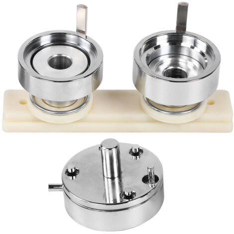 32-mm-Abzeichenform aus Aluminiumlegierung für eine Maschine zur Herstellung individueller Abzeichen