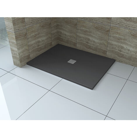 32 mm Duschtasse MARBELLA 120 x 90 cm in schwarz