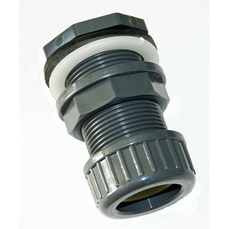 

ø 32 mm Pvc pasamuros + tuerca de apriete
