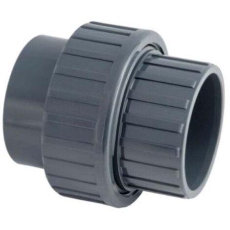 Ø 32 mm, Un raccord union 3 pièces, PVC Pression a coller -