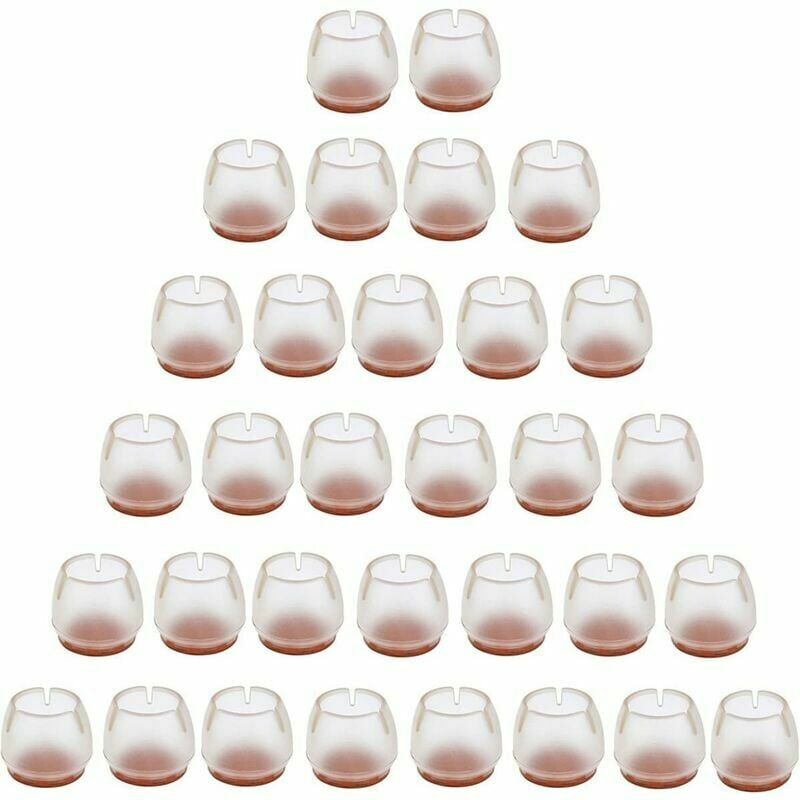 FVO - 32 pezzi di protezione per sedia in silicone...