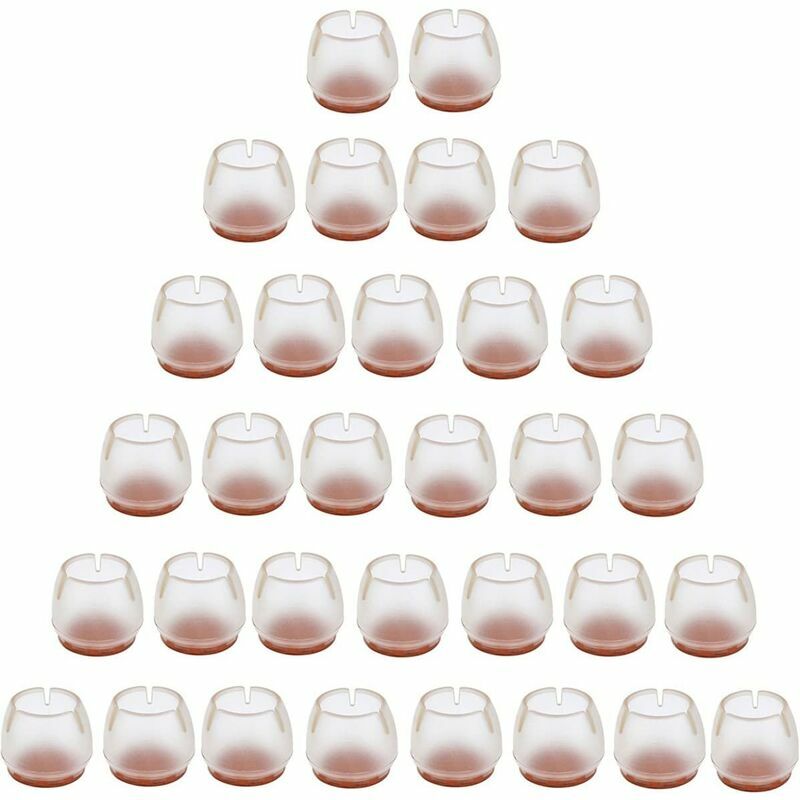 32 pezzi di protezione per sedia in silicone