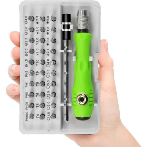 32-teiliges Multifunktions-Schraubendreher-Set für Smartphones, PCs und Elektronikreparaturen
