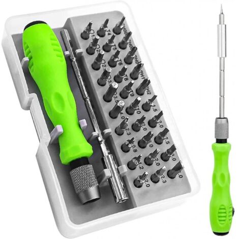 32-teiliges Präzisions-Magnetschraubendreher-Set mit Etui und Präzisionsschraubendreher-Bit-Set