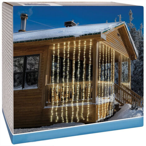 320 LED Lichtvorhang, dekorative Lichter - Home Styling Collection